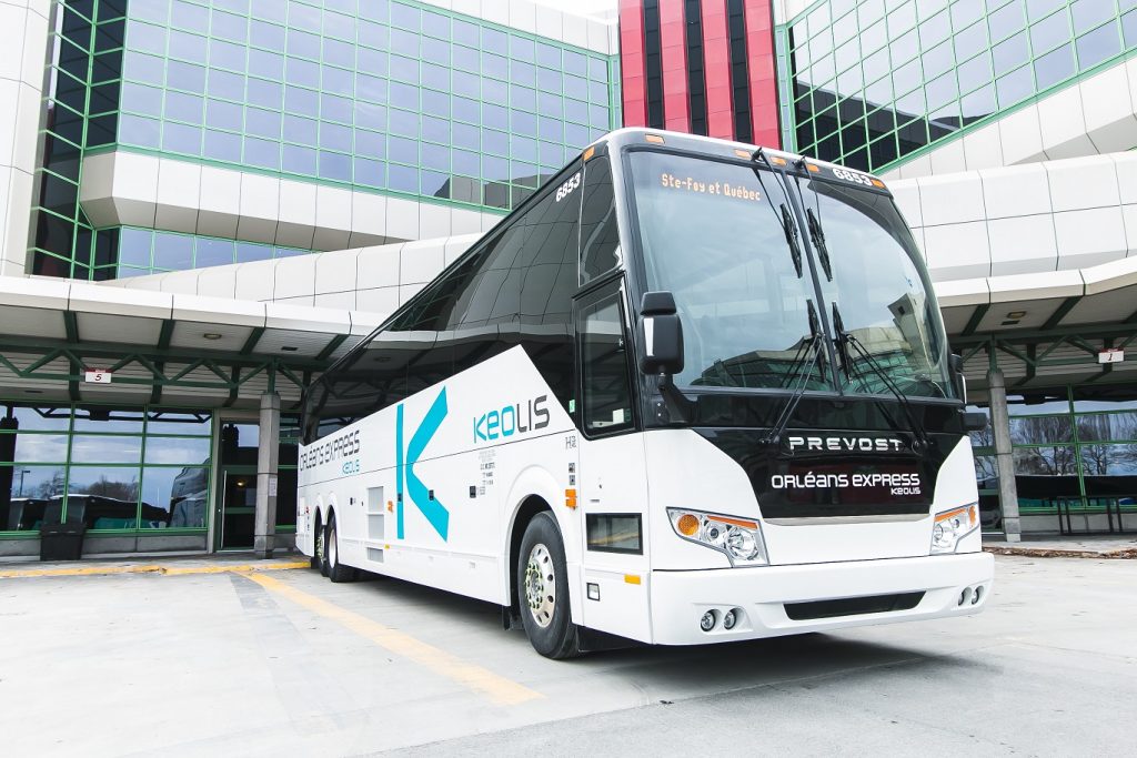 Autobus vers Québec québec orléans express